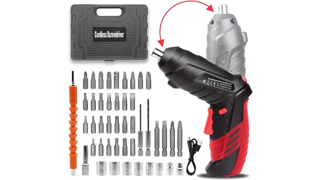 cordless screwdriver set