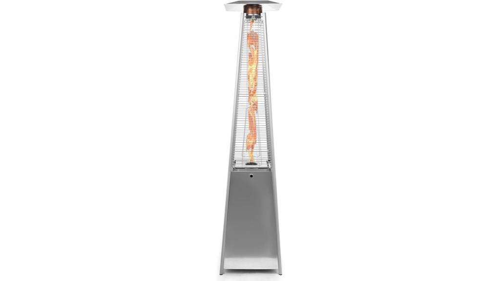 deluxe propane patio heater