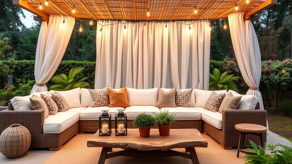 design inviting outdoor space