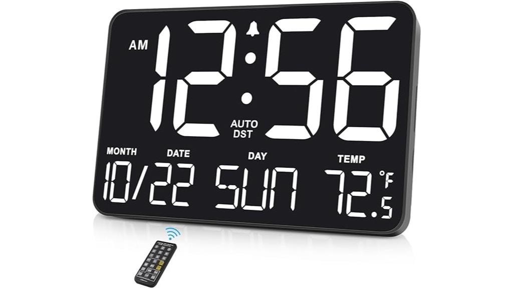 digital calendar clock