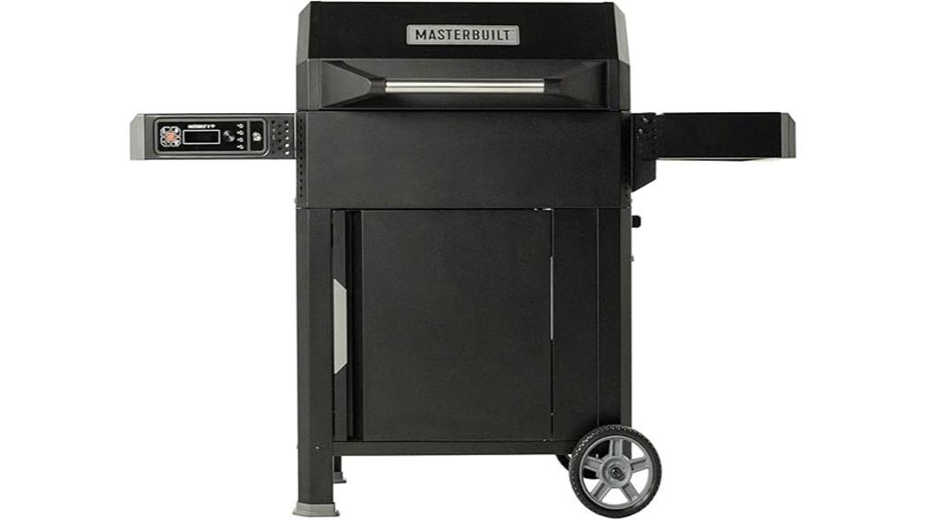 digital charcoal grill and smoker