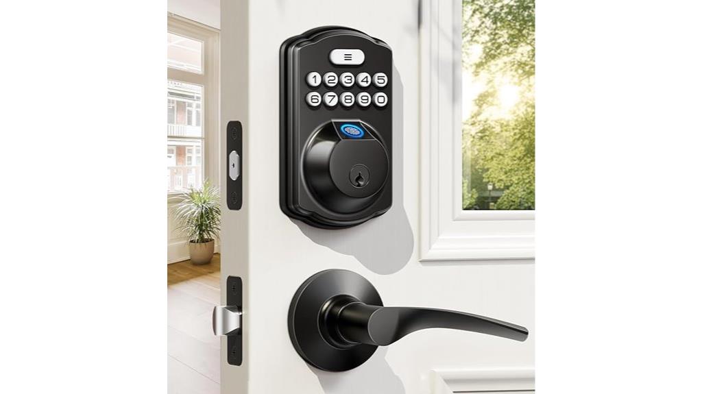 digital handle lock system