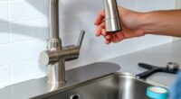 diy kitchen faucet installation