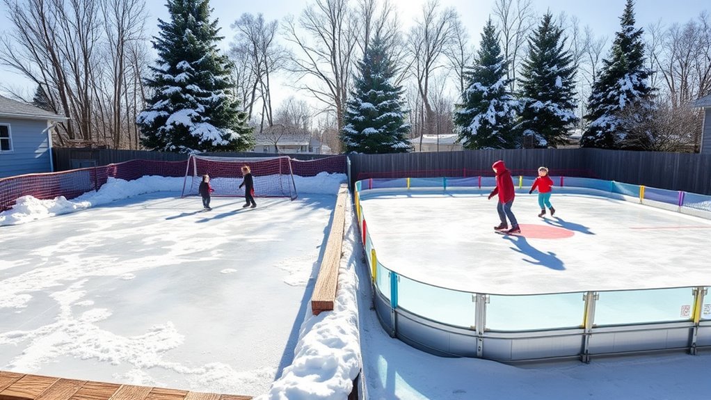 diy versus kit rinks