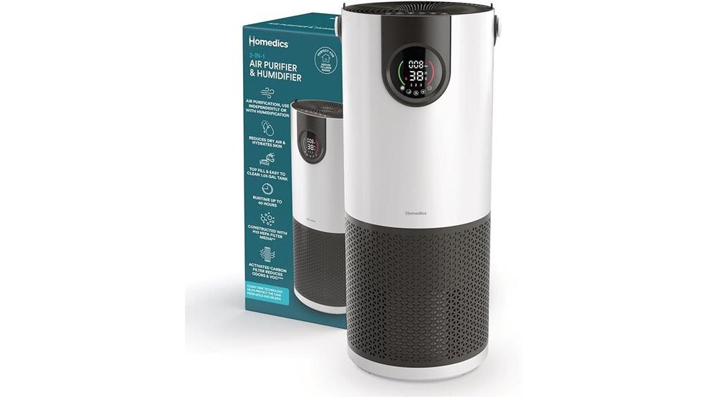 dual function humidifier purifier