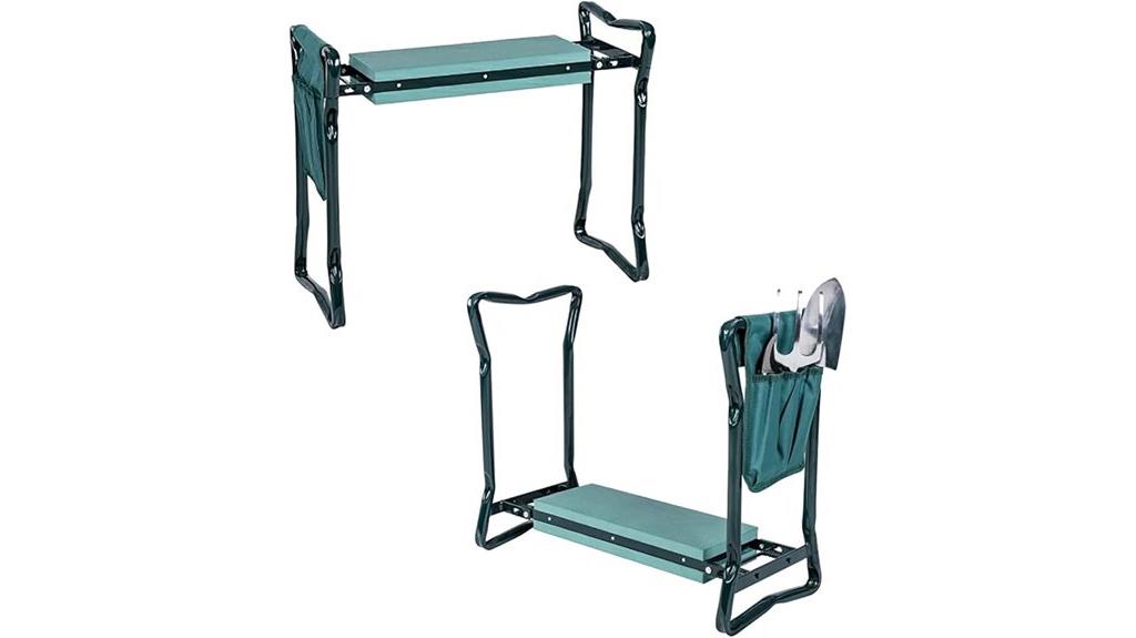 dual purpose garden kneeler