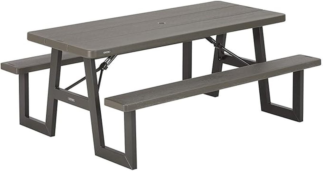 durable outdoor picnic table