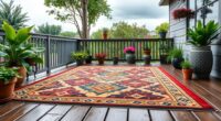 durable weatherproof outdoor rugs