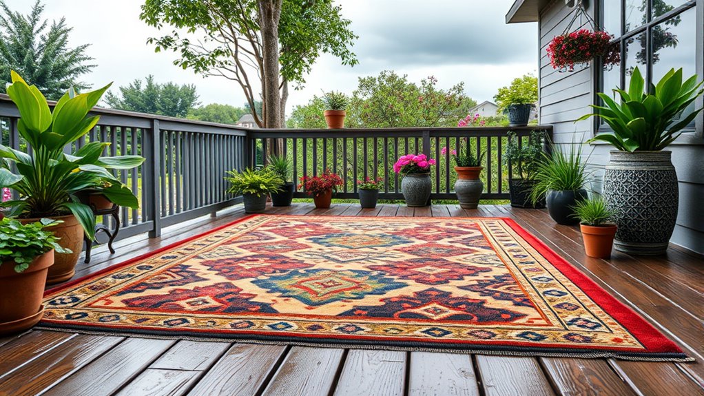 durable weatherproof outdoor rugs