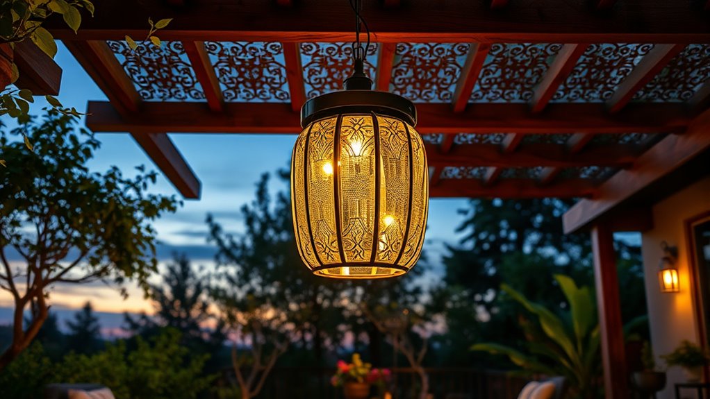 eco friendly solar chandeliers