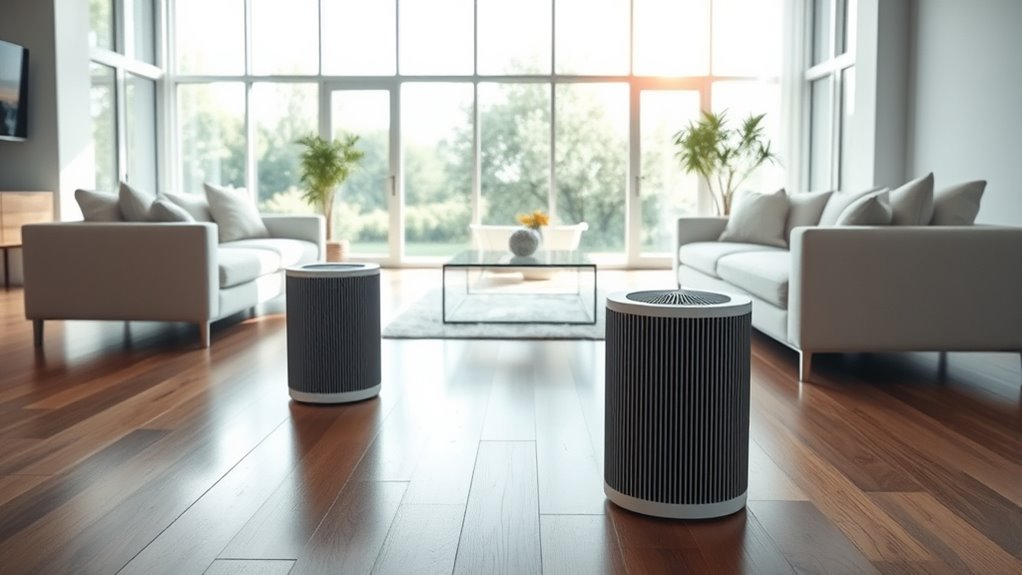 effective open space air purification