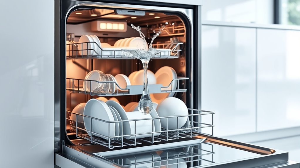 efficient low maintenance dishwasher technology