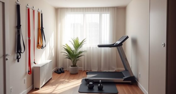 efficient small gym setup