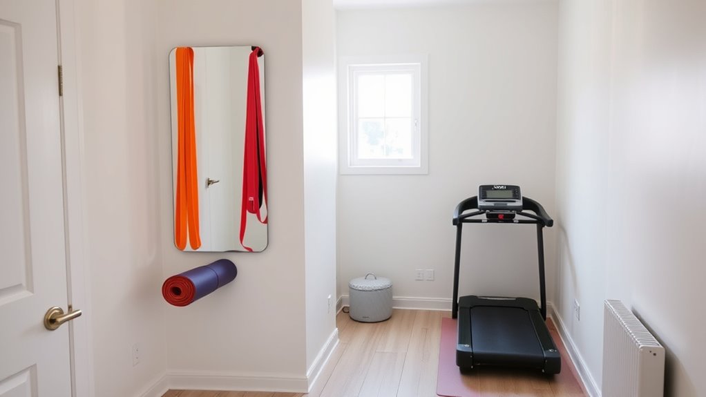 efficient small space gym