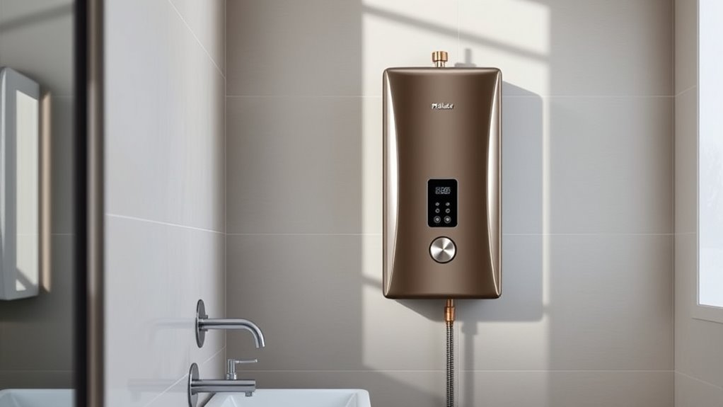 efficient space saving hot water