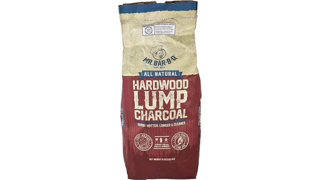 eight pound natural charcoal