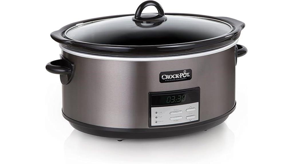 eight quart programmable slow cooker