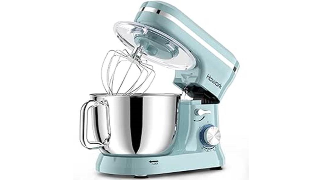 electric stand mixer with bowl