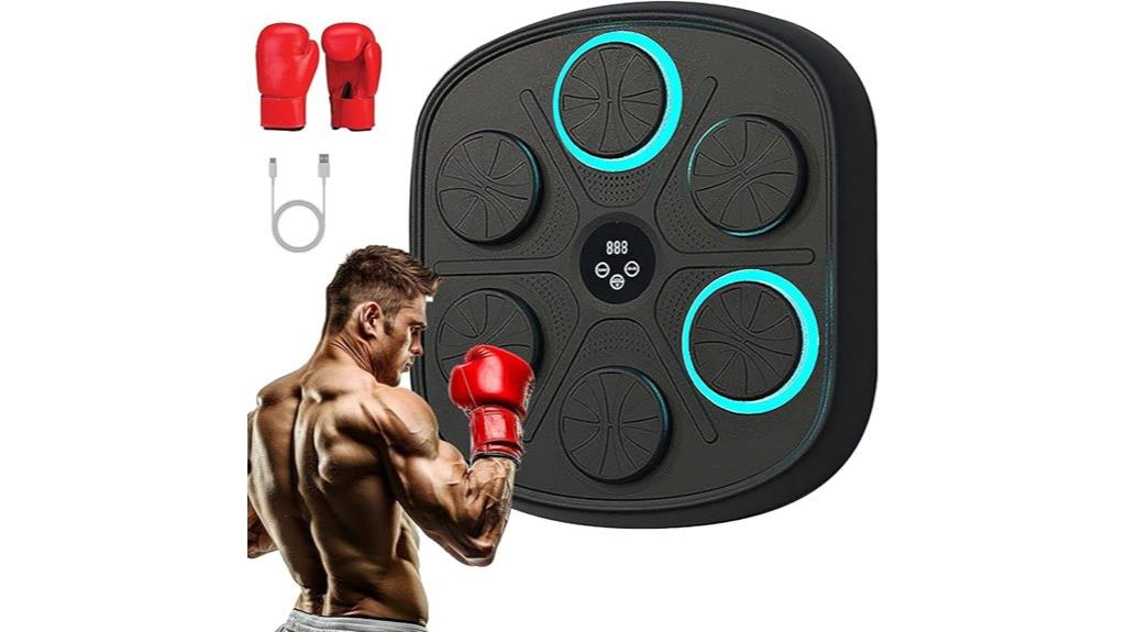 electronic wall mounted boxing trainer