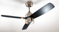 elegant led dimmable fans