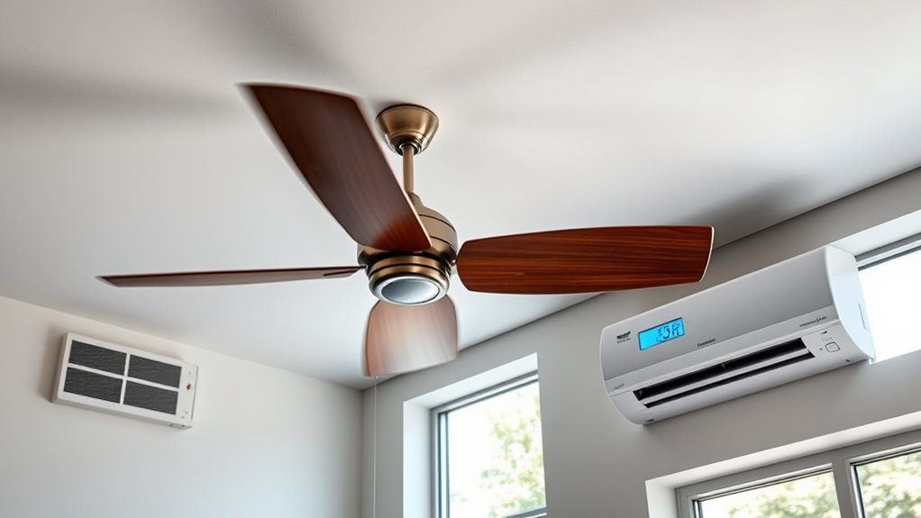 energy efficient fan versus air conditioner