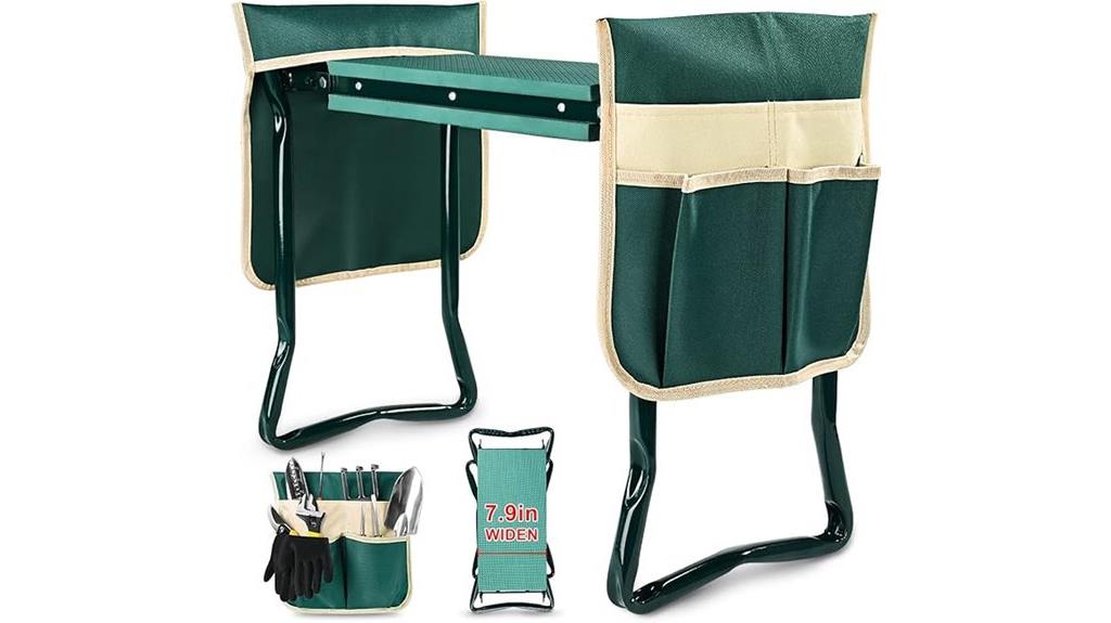 enhanced garden kneeler seat