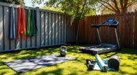 essential backyard exercise equipment