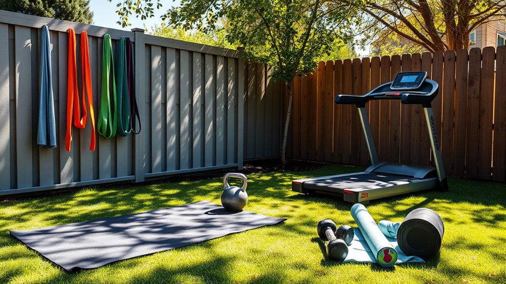 essential backyard exercise equipment