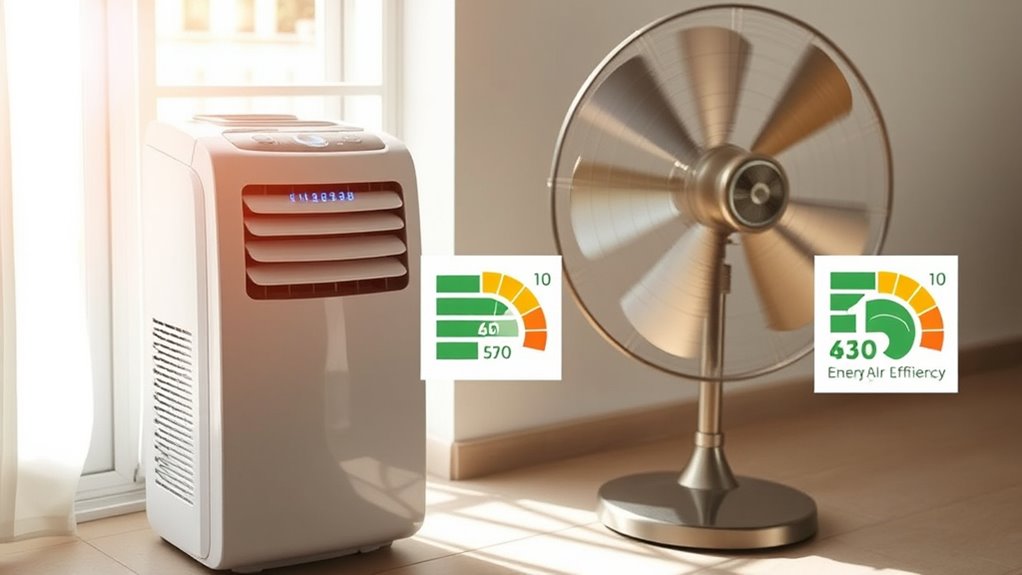 fans consume less energy