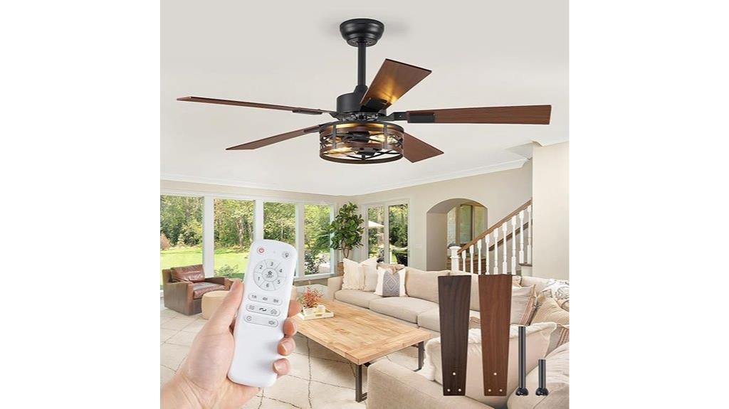 farmhouse 48 inch ceiling fan