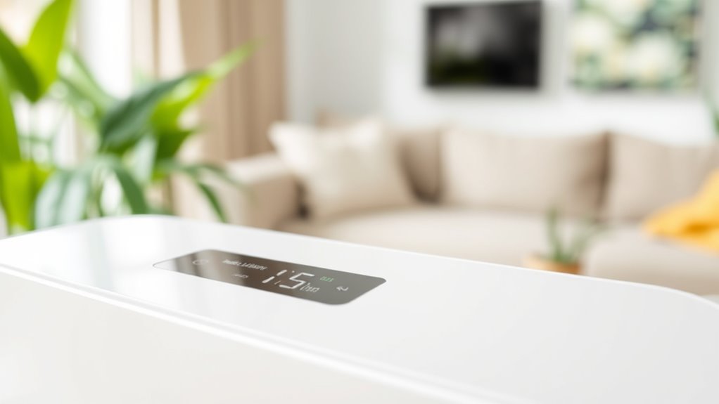 filtration room size noise