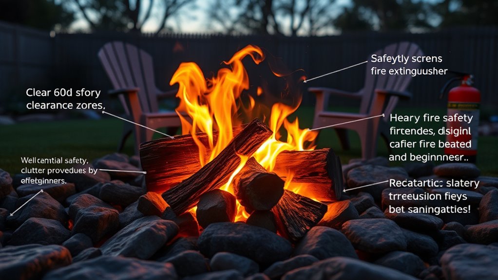 fire safety placement extinguishing