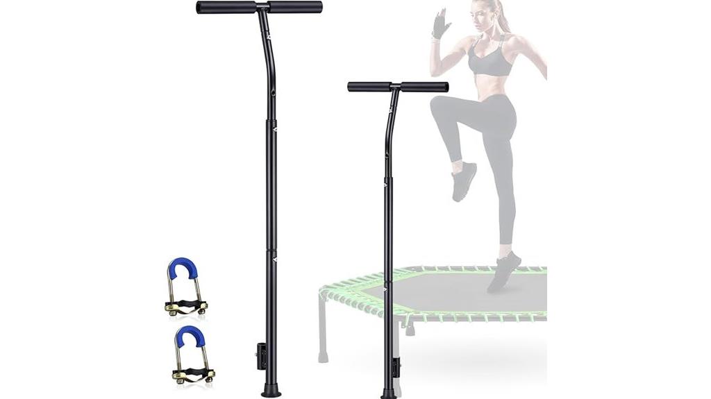 fitness trampoline handle bar