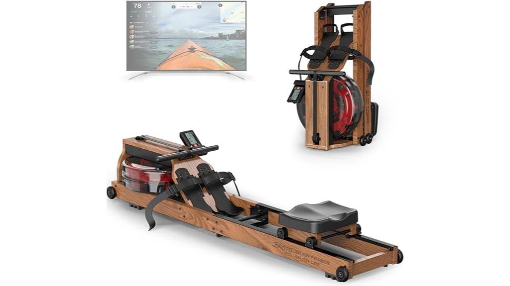 foldable bluetooth rowing machine