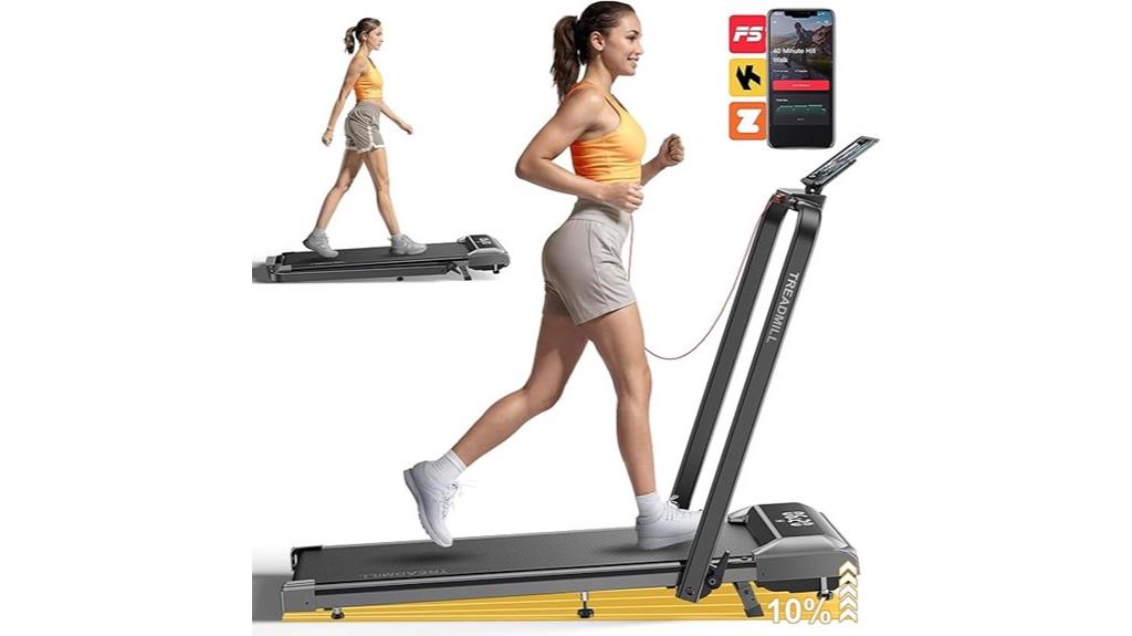 foldable incline under desk