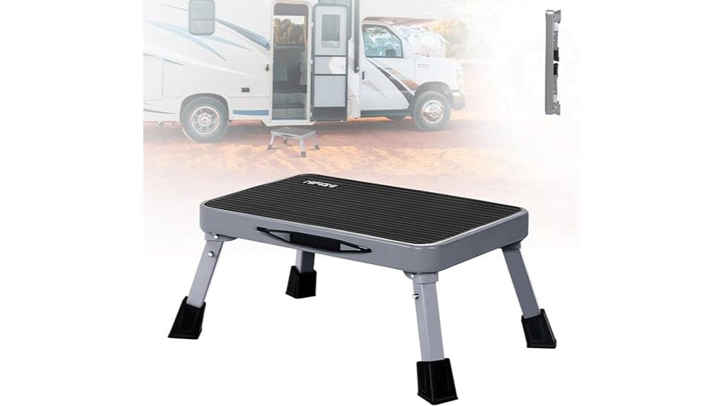 foldable rv step ladder
