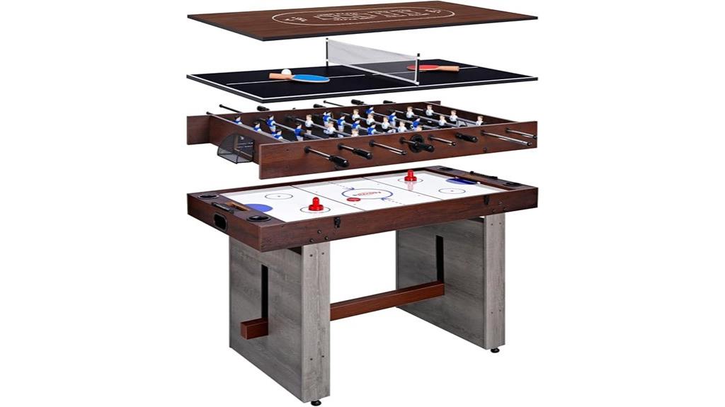 four game table set