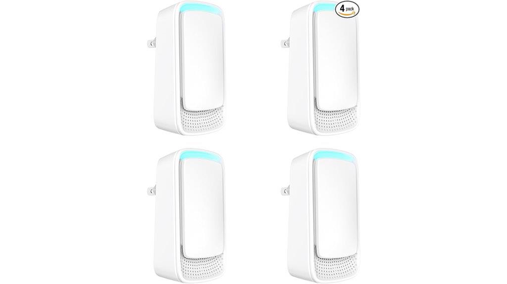 four pack air ionizer set