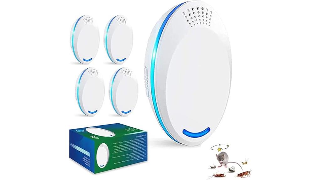 four pack pest repellers