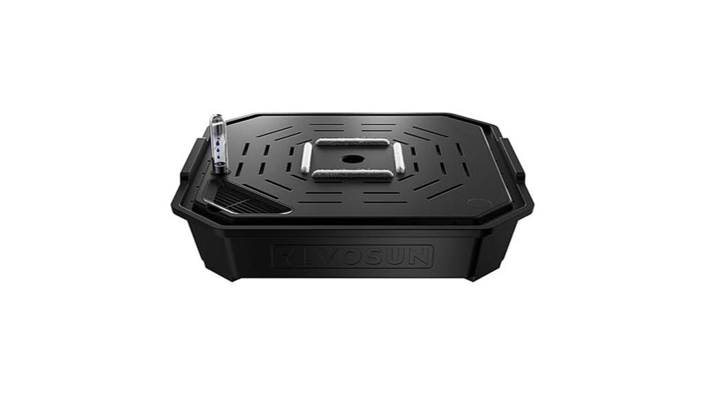 four pack self watering plant pots