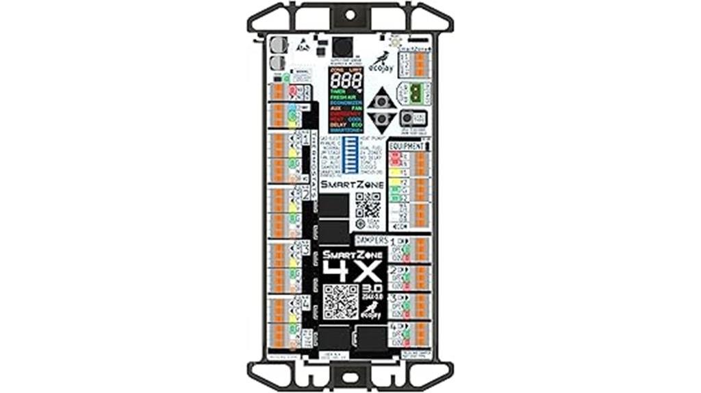 four zone temperature control