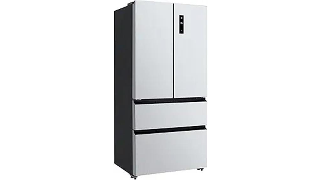 french door refrigerator capacity