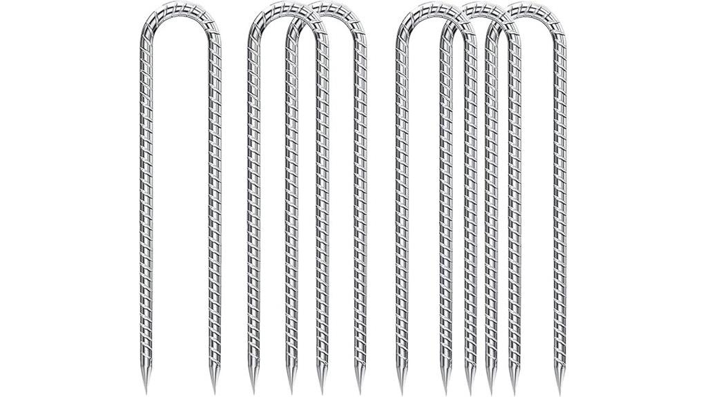galvanized u hook stakes