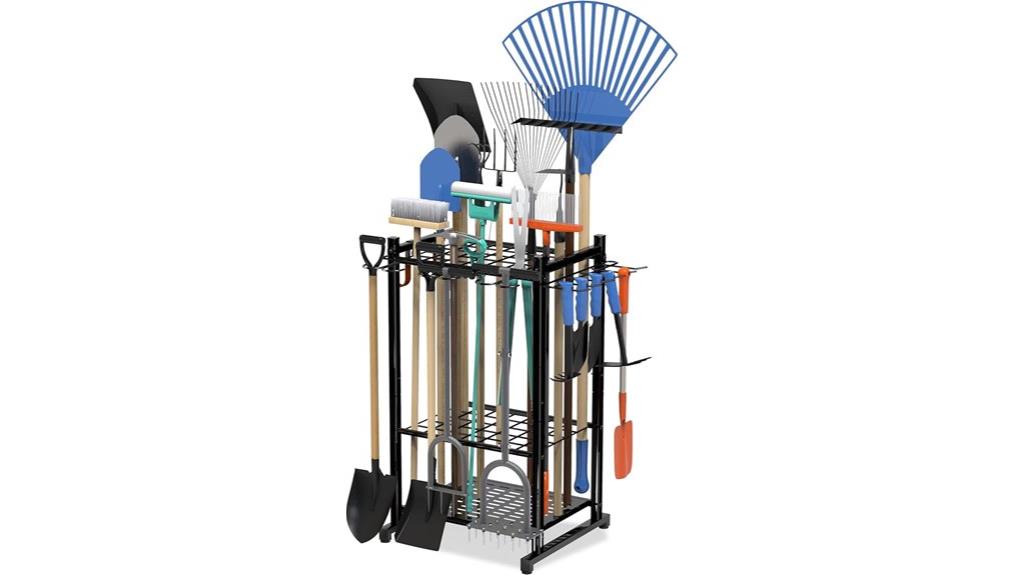 garage garden tool rack