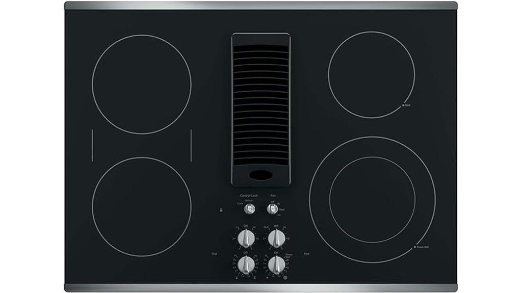 ge profile downdraft cooktop