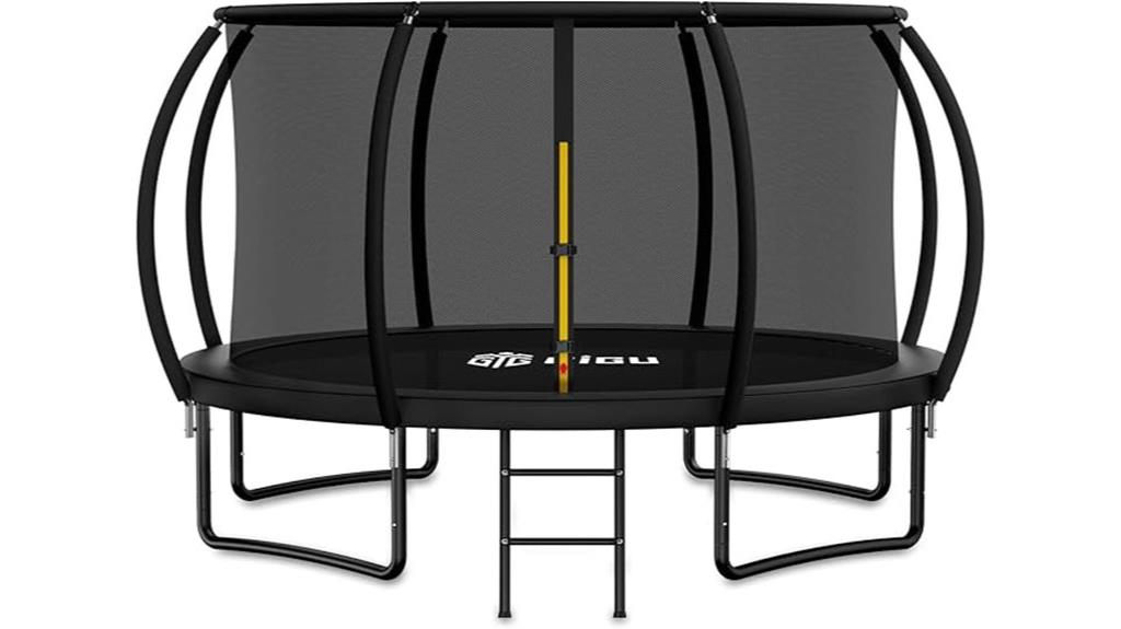 gigu trampoline with safety features