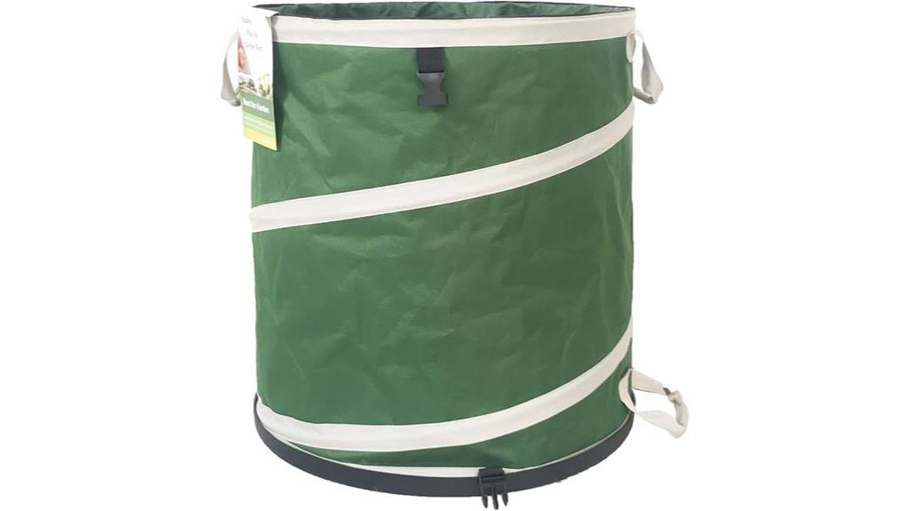 heavy duty collapsible trash can