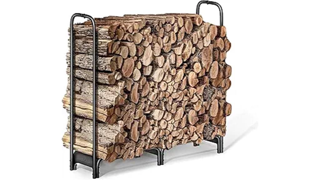 heavy duty firewood storage