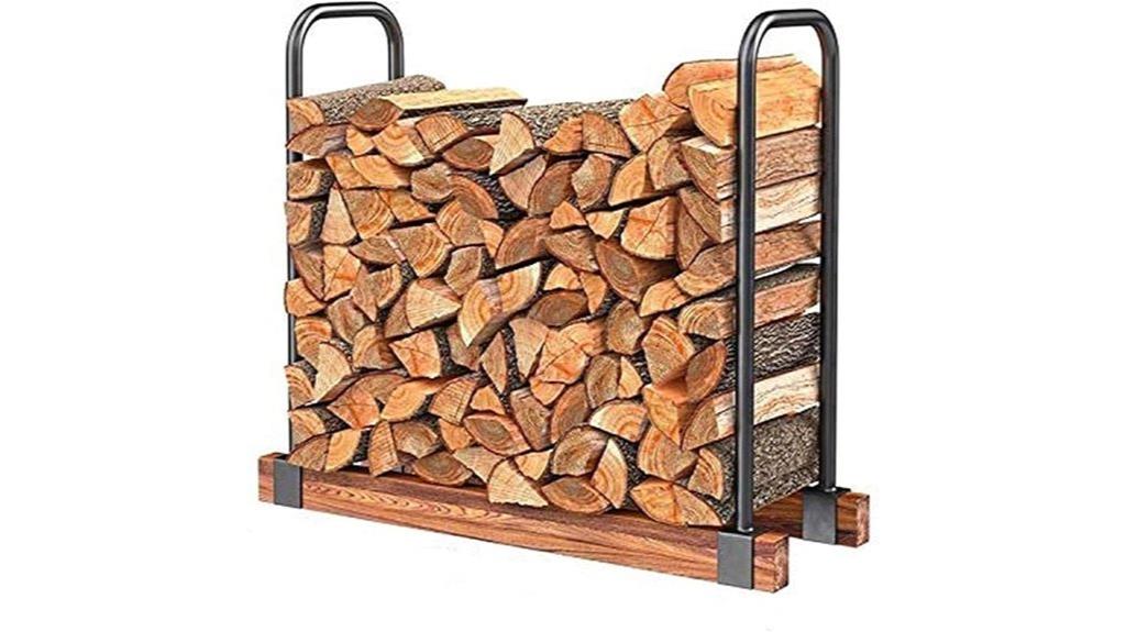 heavy duty firewood storage racks