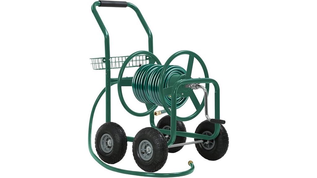 heavy duty hose reel cart
